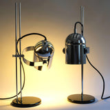 Modern Adjustable Height Metal Desk Lamp with Pivoting Head for Home Office