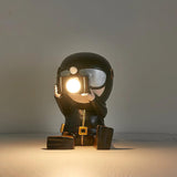 Modern Resin Adventurer Table Lamp Decorative Character Bedside Lighting for Bedrooms