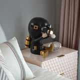 Modern Resin Adventurer Table Lamp Decorative Character Bedside Lighting for Bedrooms