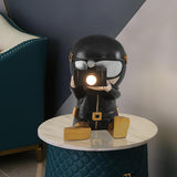 Modern Resin Adventurer Table Lamp Decorative Character Bedside Lighting for Bedrooms
