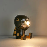 Modern Resin Adventurer Table Lamp Decorative Character Bedside Lighting for Bedrooms