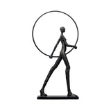 Aeon Sculpture Minimalist Art Floor Lamp Modern Tall LED Standing Light for Home Decor