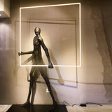 Aeon Sculpture Minimalist Art Floor Lamp Modern Tall LED Standing Light for Home Decor