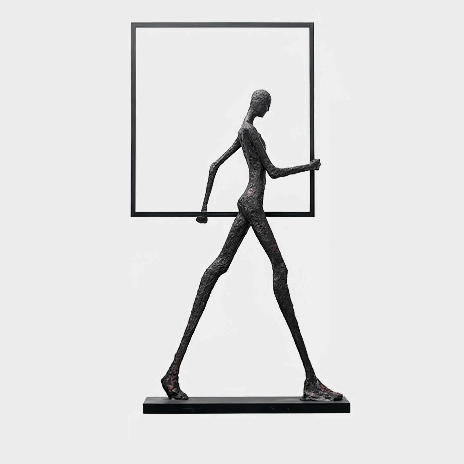 Aeon Sculpture Minimalist Art Floor Lamp Modern Tall LED Standing Light for Home Decor