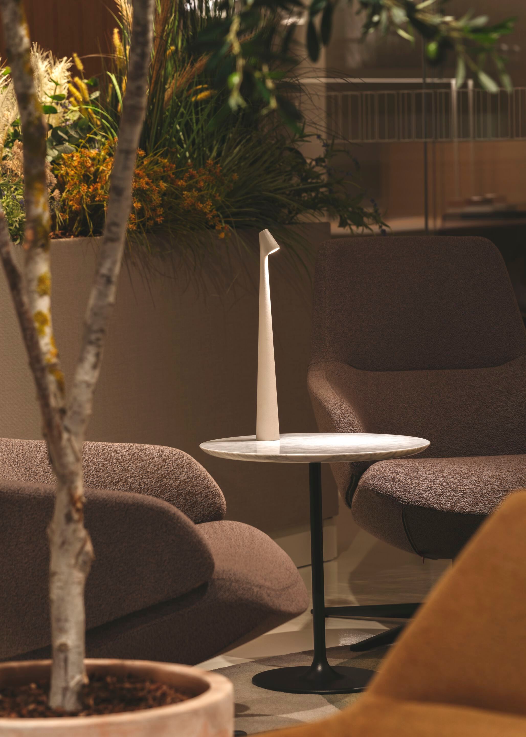 Africa Portable LED Table Lamp Rechargeable Cordless Minimalist Accent Light for Home and Office