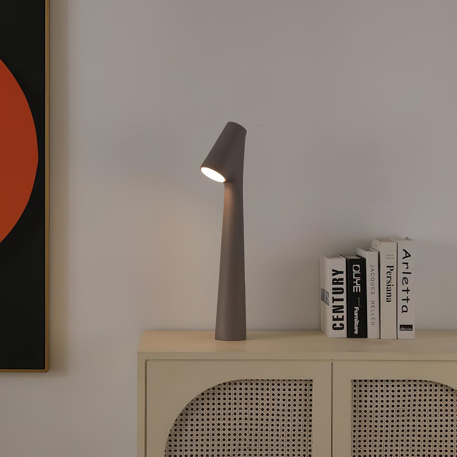Africa Portable LED Table Lamp Rechargeable Cordless Minimalist Accent Light for Home and Office