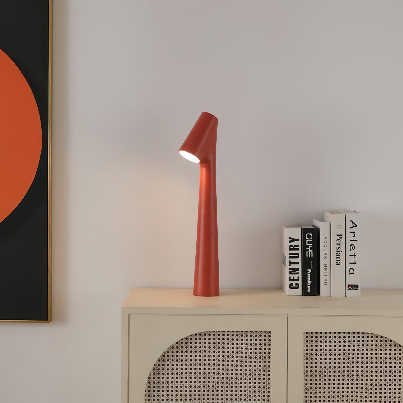 Africa Portable LED Table Lamp Rechargeable Cordless Minimalist Accent Light for Home and Office