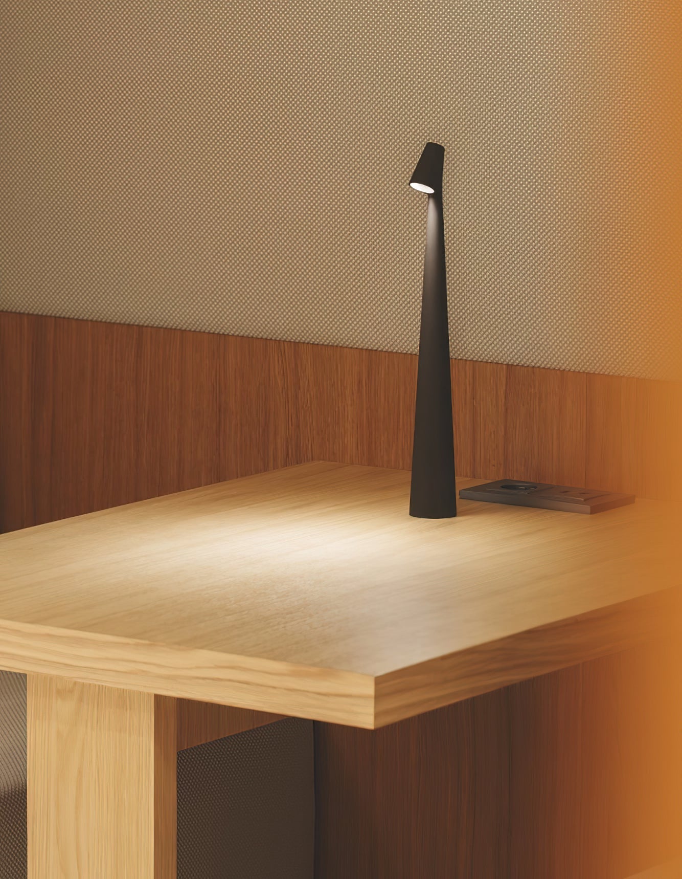 Africa Portable LED Table Lamp Rechargeable Cordless Minimalist Accent Light for Home and Office