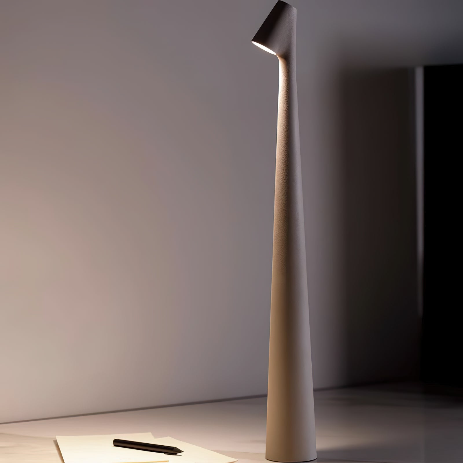 Africa Portable LED Table Lamp Rechargeable Cordless Minimalist Accent Light for Home and Office