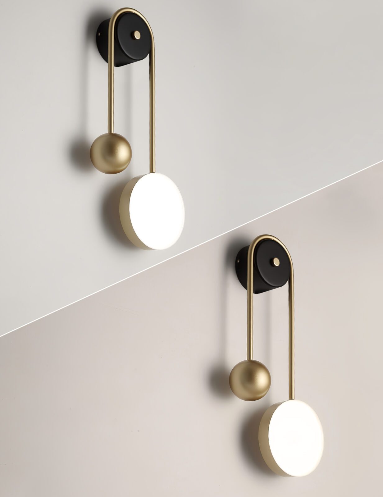 modern-gold-single-pendulum-led-wall-sconce-with-three-color-temperature-modes