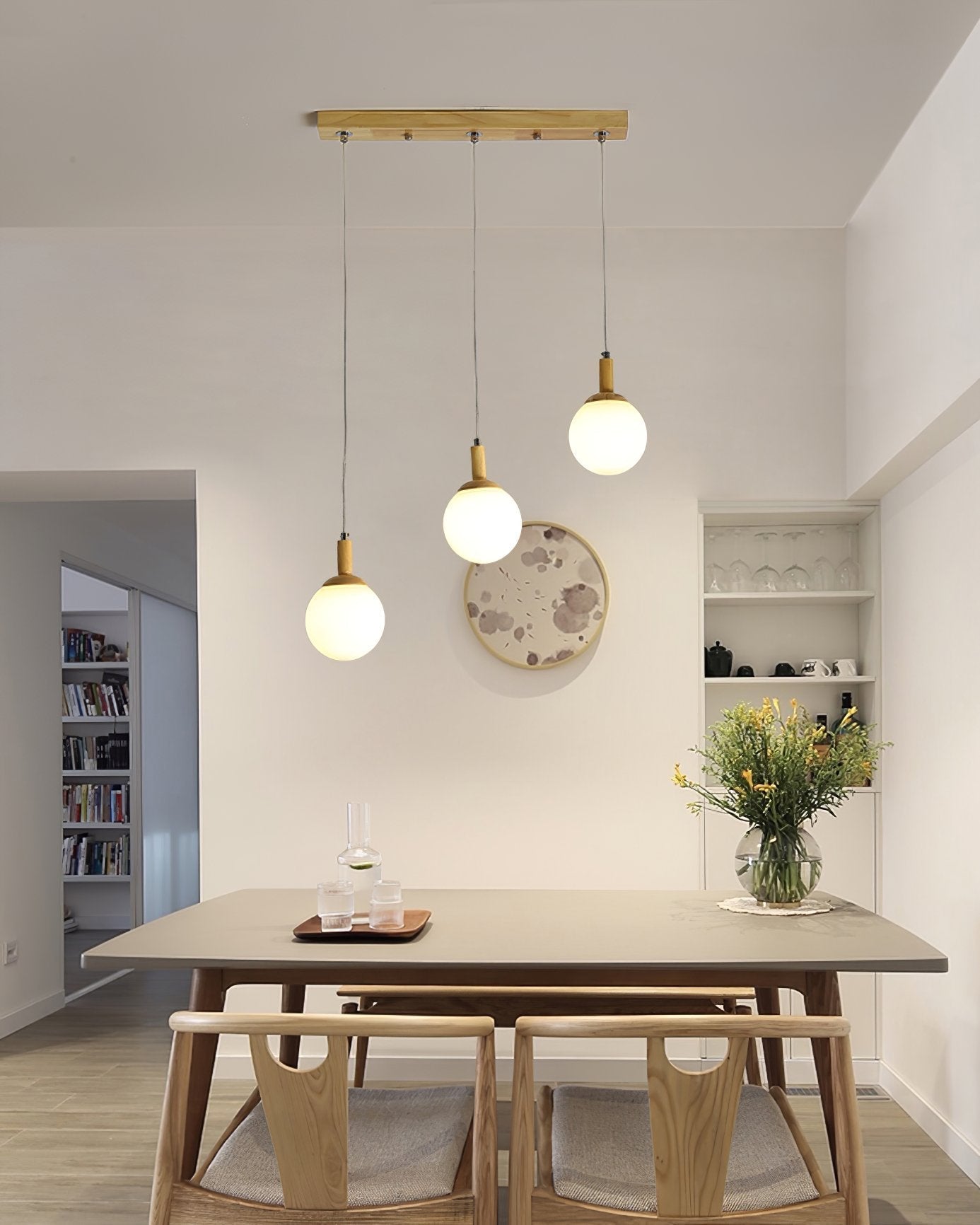 modern-minimalist-rubber-wood-pendant-light-with-white-glass-globe-shade