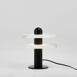 Modern Alabaster Comet LED Table Lamp for Luxury Bedroom and Office Lighting