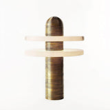 Modern Alabaster Comet LED Table Lamp for Luxury Bedroom and Office Lighting