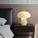 Natural Alabaster Stone Mushroom Table Lamp for Modern Bedroom and Office Decor