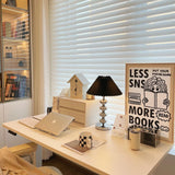 Aleisha Modern Pleated Fabric Shade Table Lamp with Chrome Base for Bedroom and Living Room