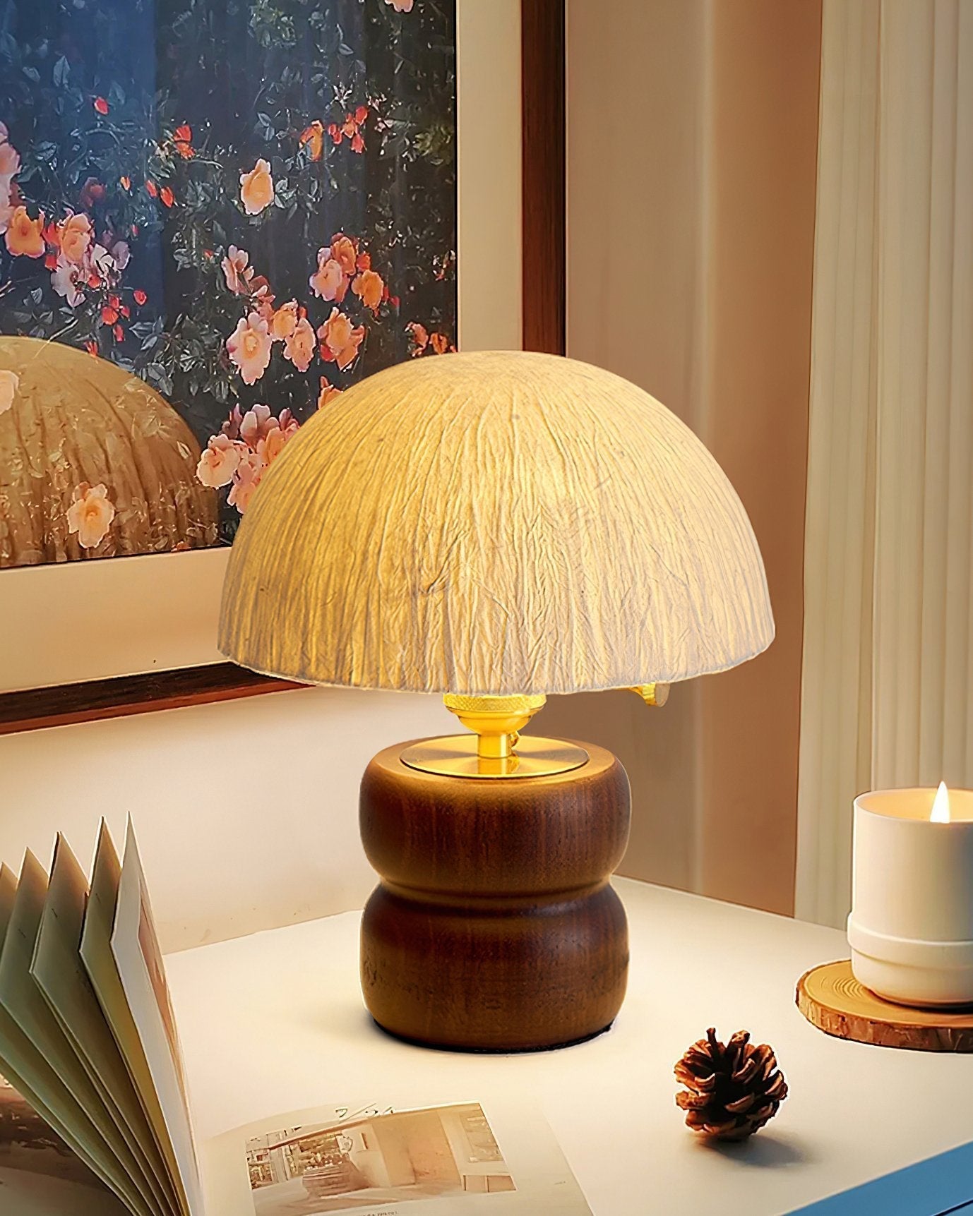 alice-handmade-rice-paper-mushroom-table-lamp-with-solid-wood-base-accent