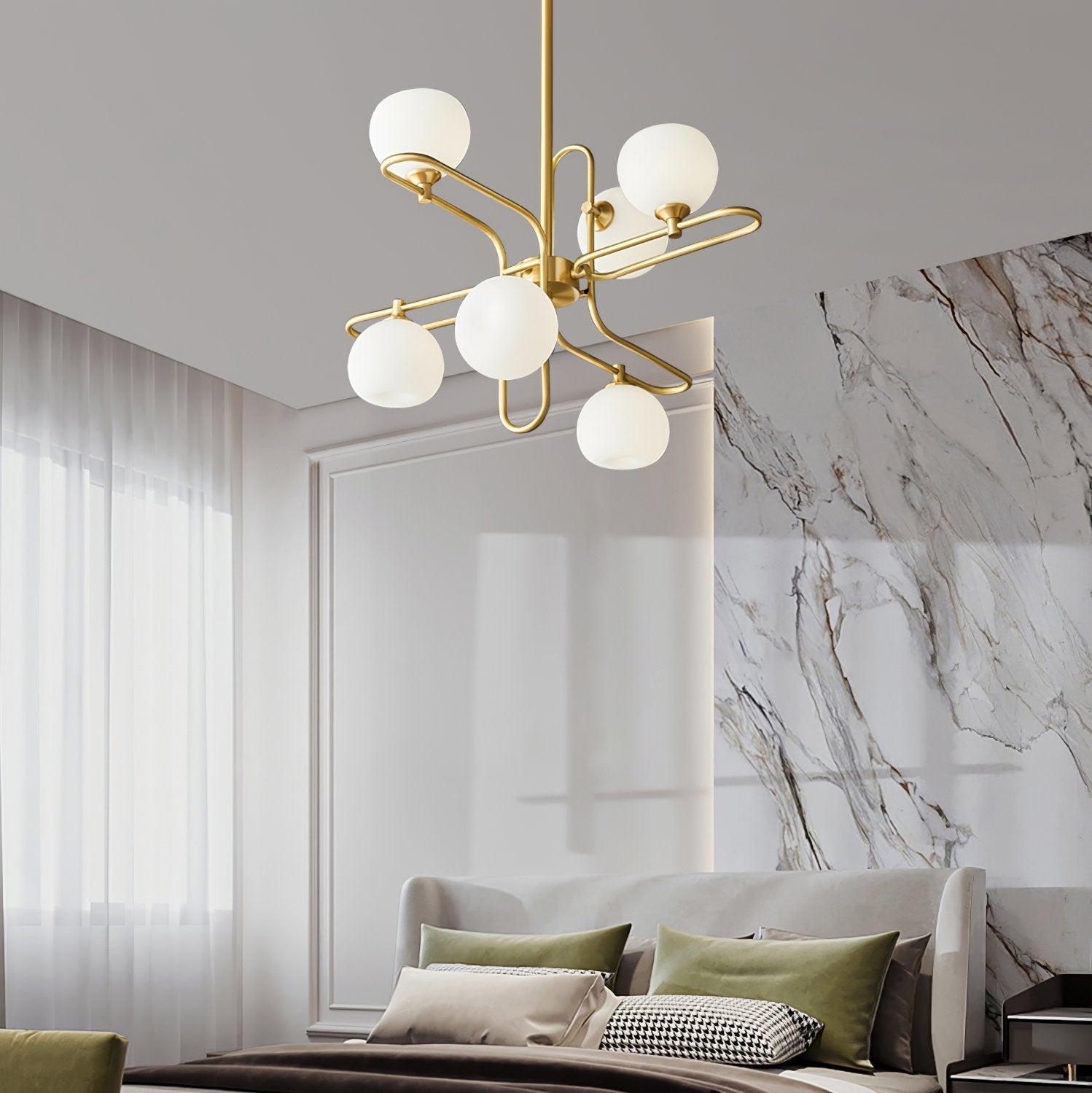 contemporary-brass-and-glass-sputnik-chandelier-modern-multi-head-ceiling-light-fixture