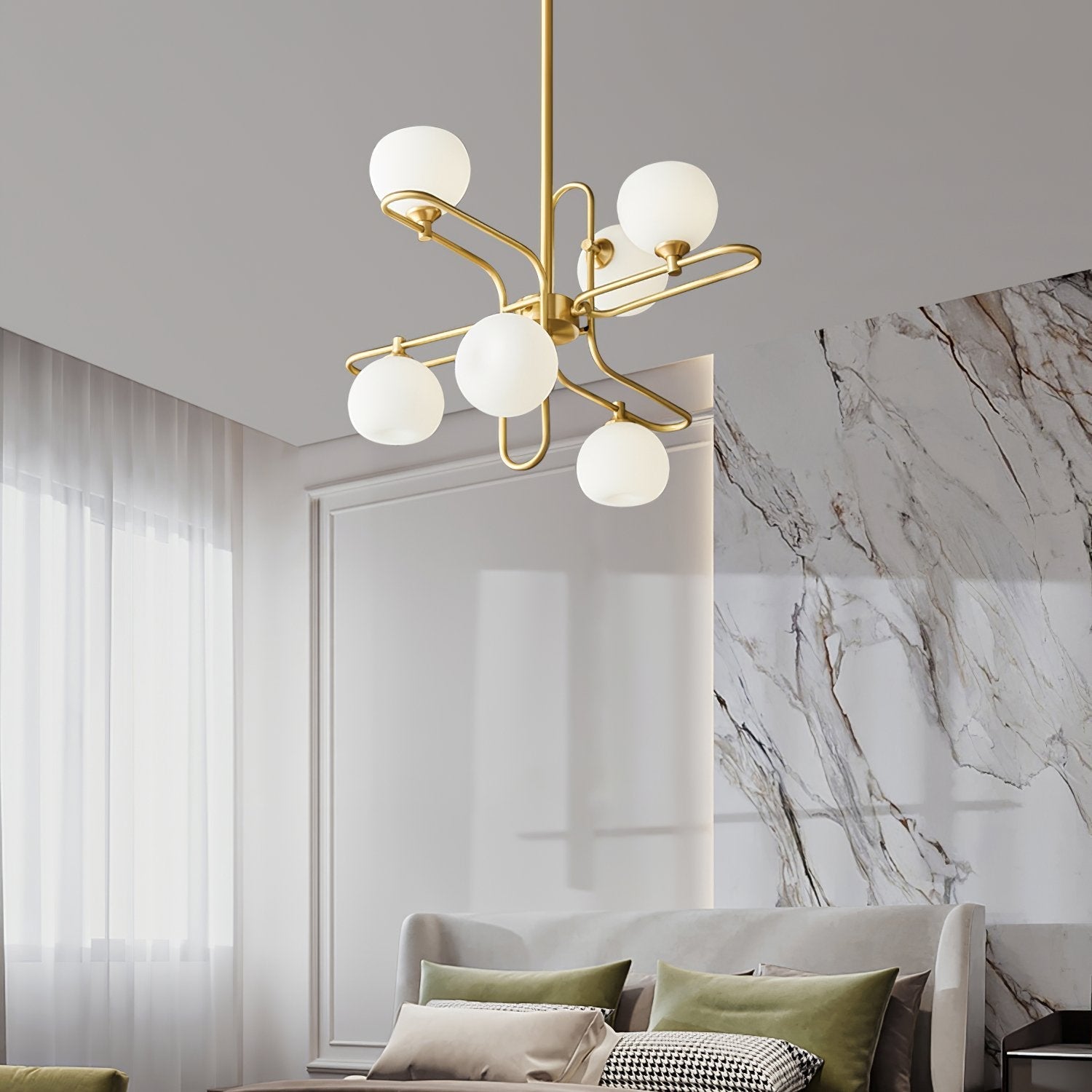 contemporary-brass-and-glass-sputnik-chandelier-modern-multi-head-ceiling-light-fixture