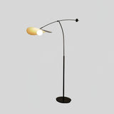 Alonso Modern Metal Torchiere Floor Lamp Minimalist Standing Reading Light