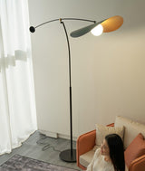Alonso Modern Metal Torchiere Floor Lamp Minimalist Standing Reading Light
