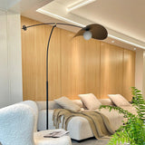 Alonso Modern Metal Torchiere Floor Lamp Minimalist Standing Reading Light