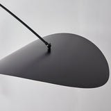 Alonso Modern Metal Torchiere Floor Lamp Minimalist Standing Reading Light