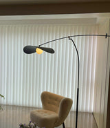 Alonso Modern Metal Torchiere Floor Lamp Minimalist Standing Reading Light