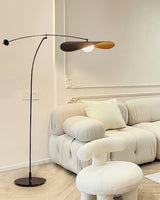 Alonso Modern Metal Torchiere Floor Lamp Minimalist Standing Reading Light