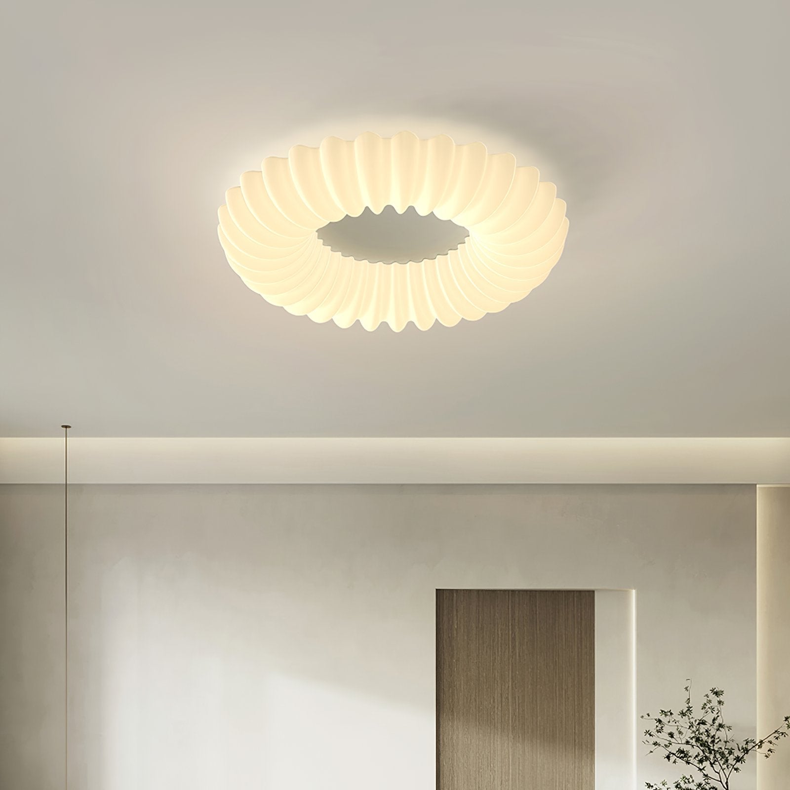 round-modern-led-flush-mount-ceiling-light-with-three-color-temperature-modes-and-white-finish