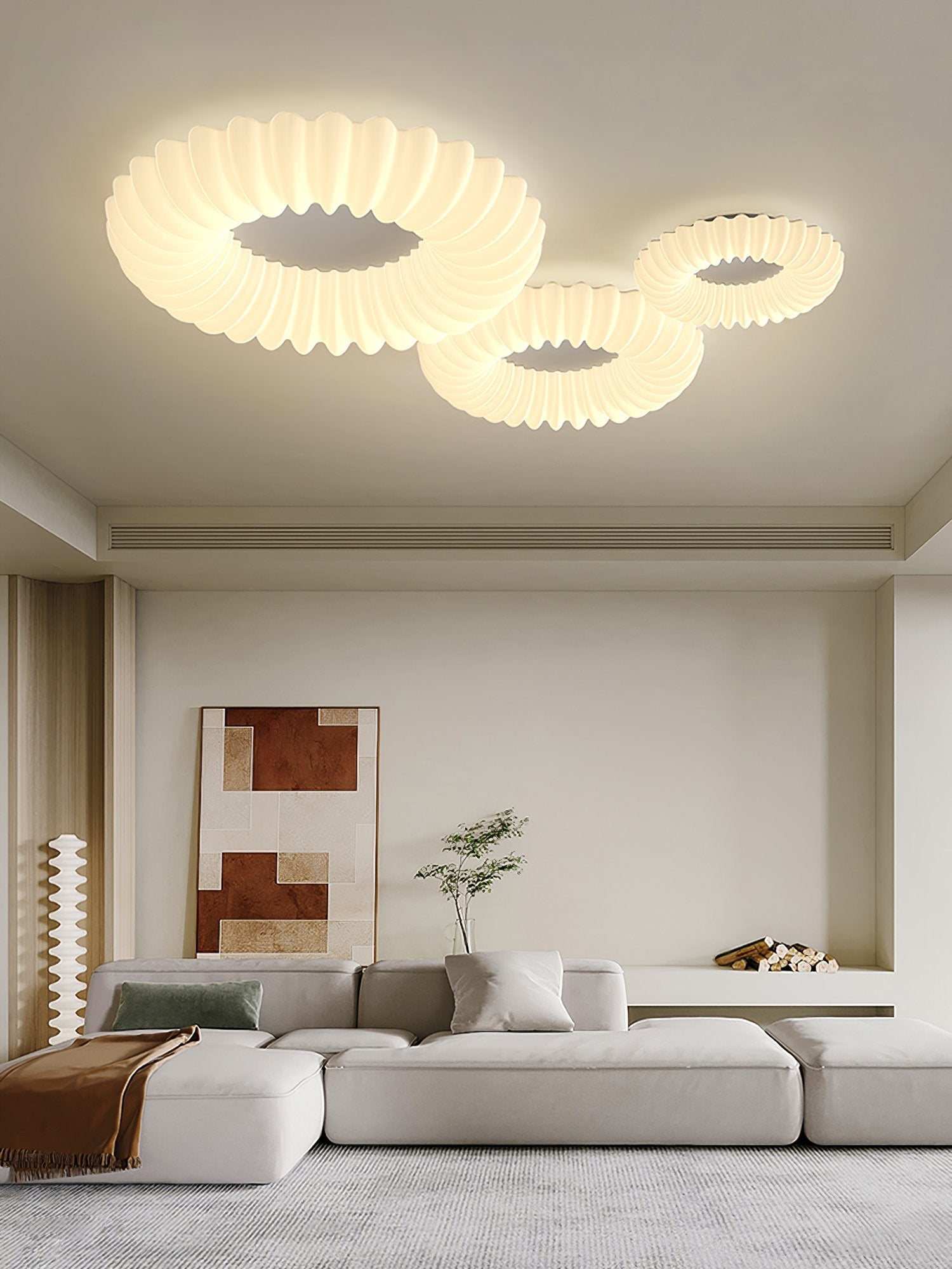 round-modern-led-flush-mount-ceiling-light-with-three-color-temperature-modes-and-white-finish