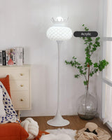 Modern Aluvia Crown Torchiere Floor Lamp for Elegant Indoor Home Lighting