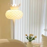 Modern Aluvia Crown Torchiere Floor Lamp for Elegant Indoor Home Lighting