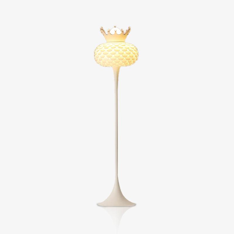 Modern Aluvia Crown Torchiere Floor Lamp for Elegant Indoor Home Lighting