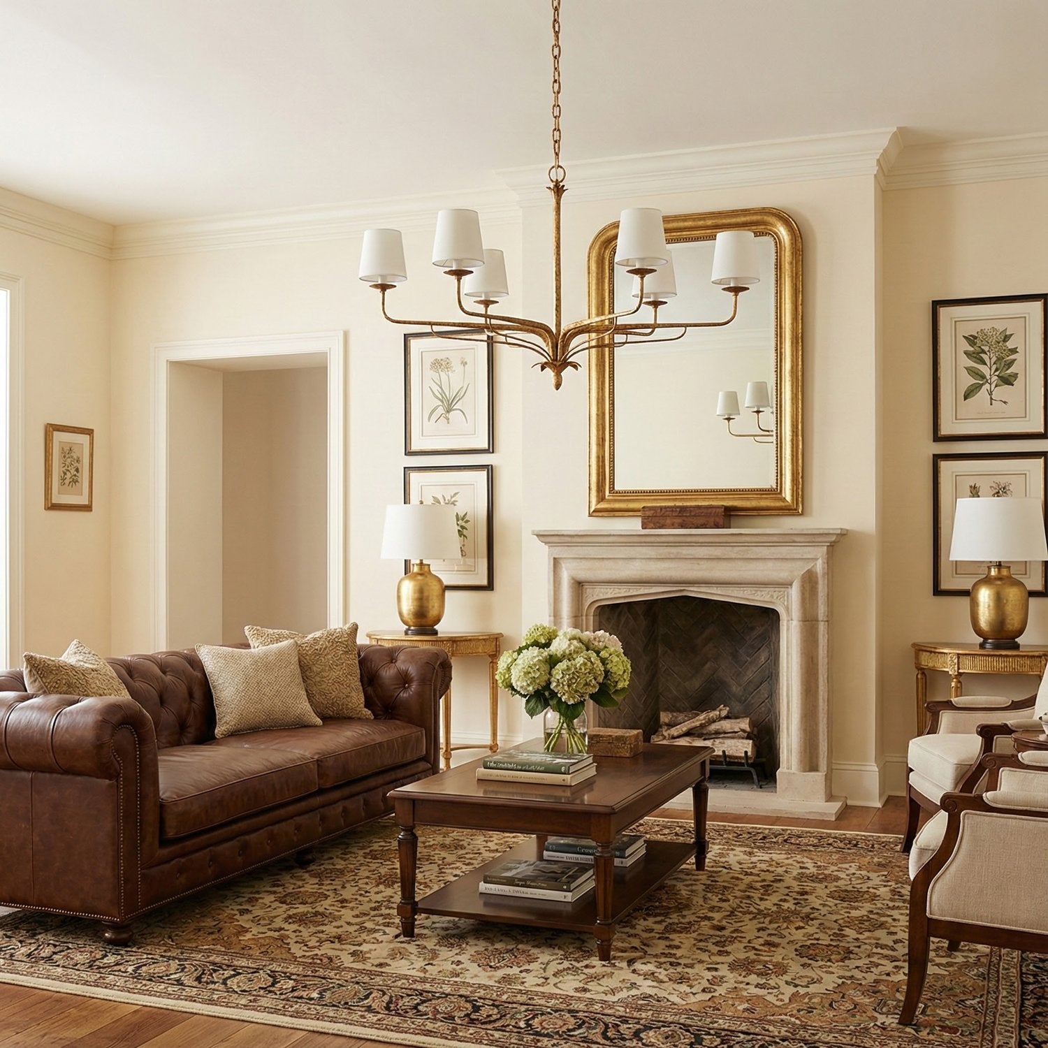 elegant-amalfi-chandelier-with-botanical-arms-and-antique-gold-leaf-finish-for-luxury-interiors