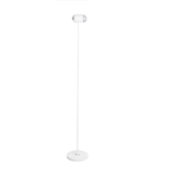 Modern Ripple and Sunset Red Ambient Floor Lamp Contemporary LED Standing Accent Light