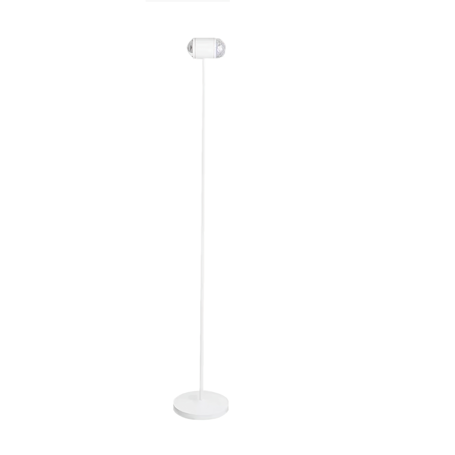 Modern Ripple and Sunset Red Ambient Floor Lamp Contemporary LED Standing Accent Light