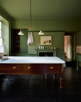 modern-linear-brass-chandelier-with-white-ceramic-shades-for-kitchen-island-and-dining-room