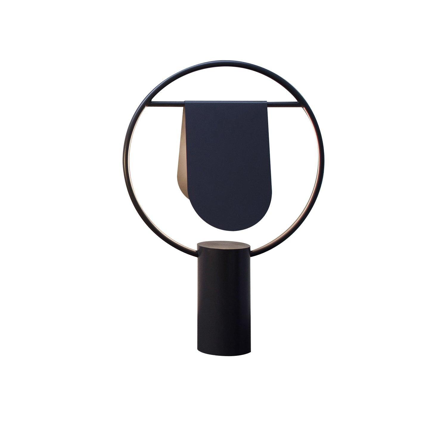 Modern Anae Metal Table Lamp with Matte Finish for Contemporary Bedrooms and Offices