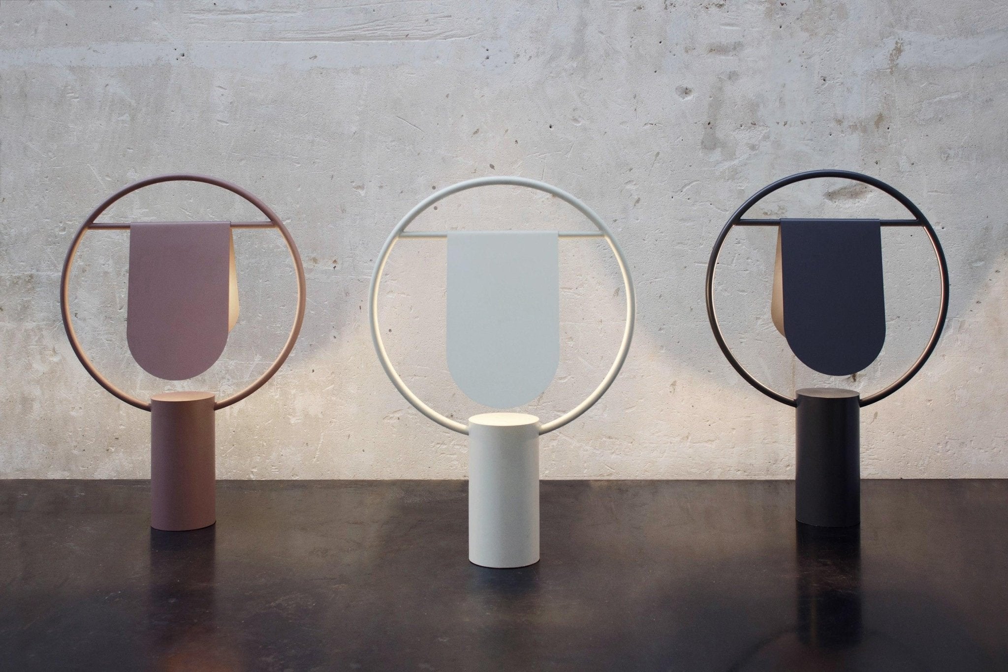 Modern Anae Metal Table Lamp with Matte Finish for Contemporary Bedrooms and Offices