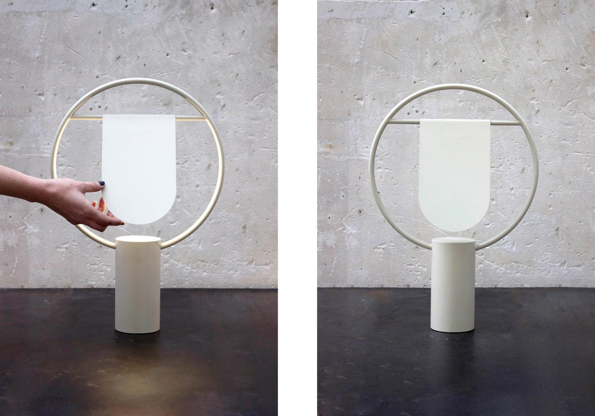 Modern Anae Metal Table Lamp with Matte Finish for Contemporary Bedrooms and Offices