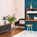 Modern Anae Metal Table Lamp with Matte Finish for Contemporary Bedrooms and Offices