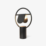 Modern Anae Metal Table Lamp with Matte Finish for Contemporary Bedrooms and Offices