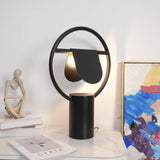 Modern Anae Metal Table Lamp with Matte Finish for Contemporary Bedrooms and Offices