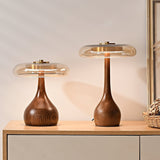 vintage-style-brass-and-walnut-wood-table-lamp-with-cognac-glass-shade