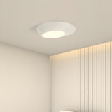 Modern Angled LED Flush Mount Ceiling Light with Geometric Inclined Design