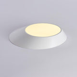Modern Angled LED Flush Mount Ceiling Light with Geometric Inclined Design