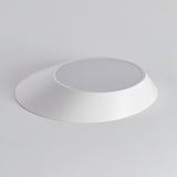 Modern Angled LED Flush Mount Ceiling Light with Geometric Inclined Design