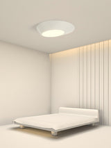 Modern Angled LED Flush Mount Ceiling Light with Geometric Inclined Design