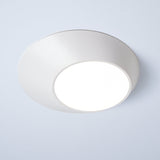 Modern Angled LED Flush Mount Ceiling Light with Geometric Inclined Design