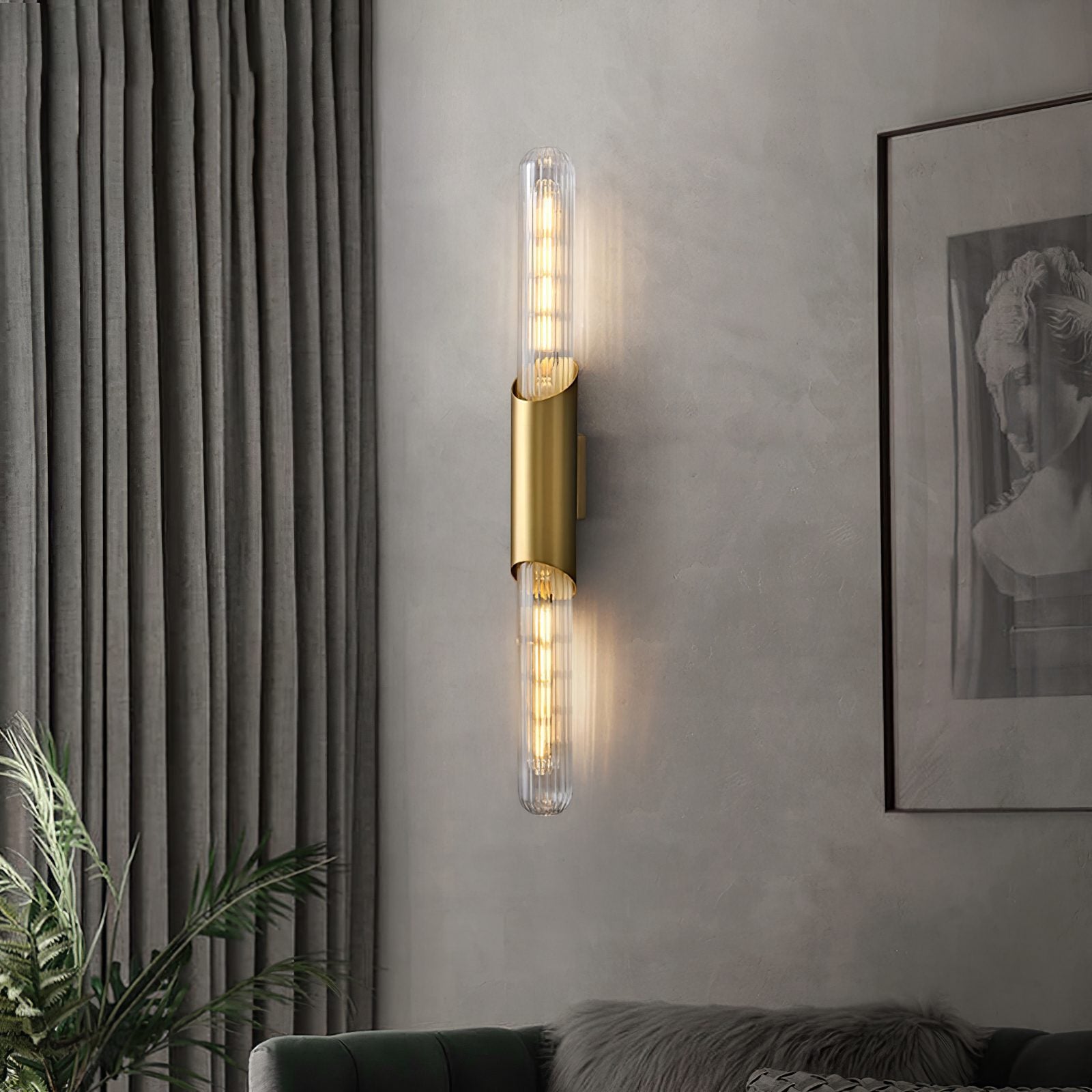 contemporary-brass-and-glass-cylinder-bathroom-vanity-wall-sconce-light